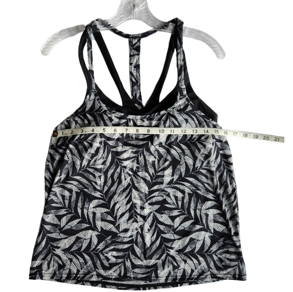 PRANA Ainsley Tankini Black Springtime Women's Size S # W11212433 NWT - Picture 6 of 13
